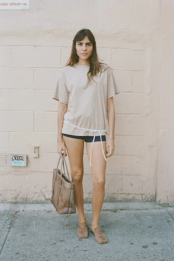 DREAM TEE, LIGHT UMBER