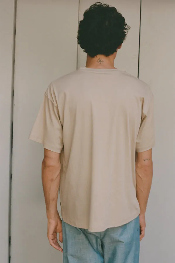 DREAM TEE, LIGHT UMBER