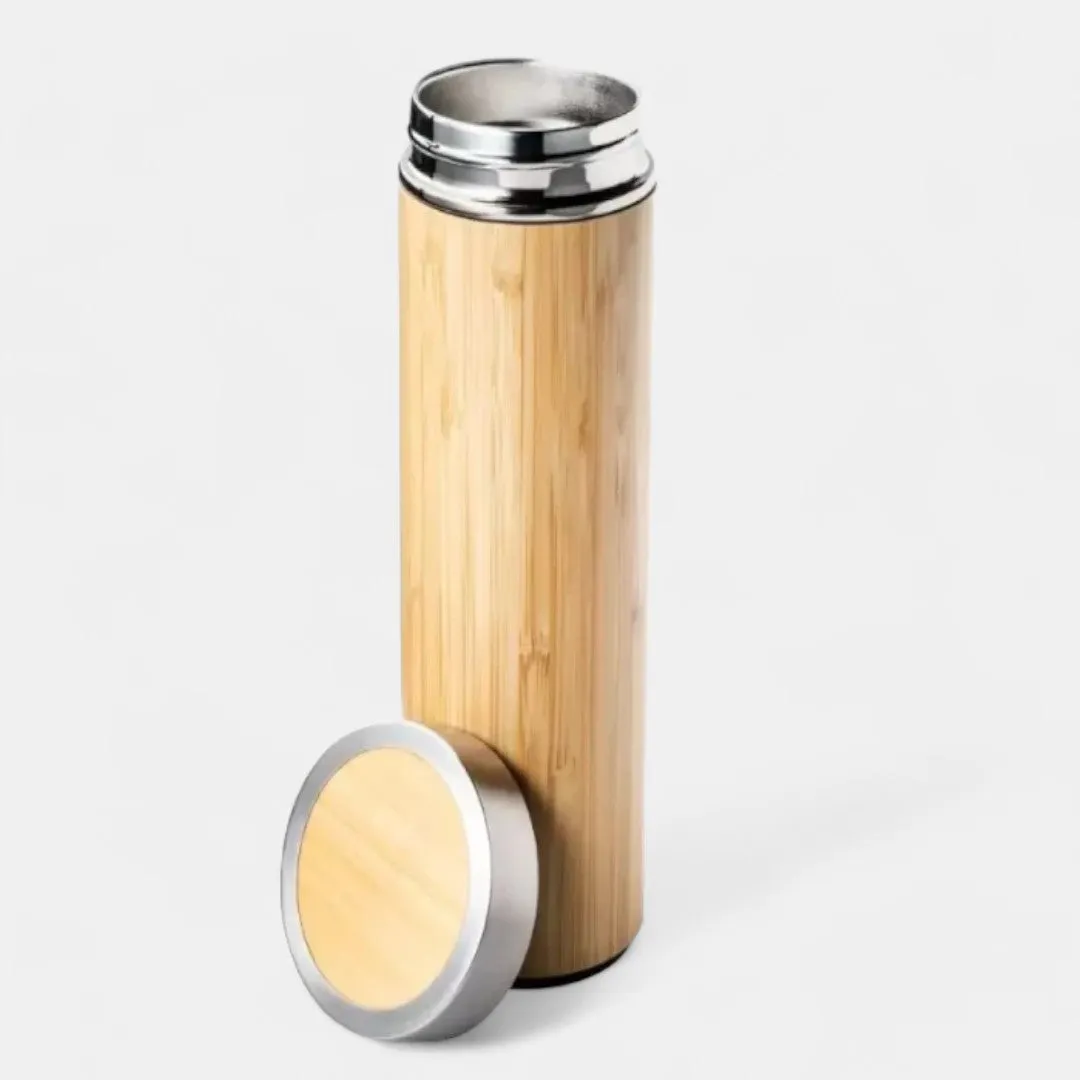 EcoThrive Sustainable Gift Hamper - Upcycled Luxury Coconut shell candle | Sustainable Bamboo Bottle | Grow Kit
