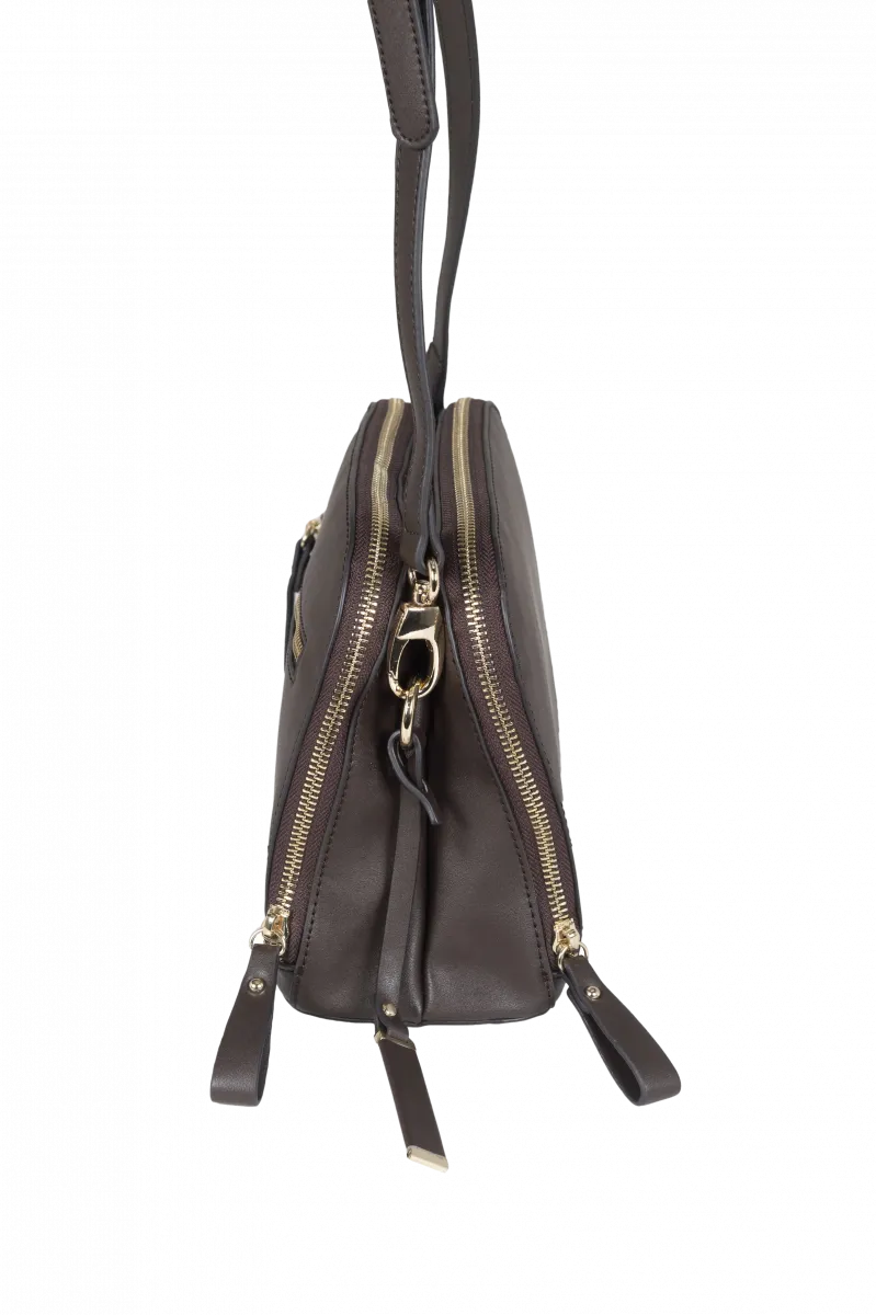 Eden Crossbody Bag - Chocolate