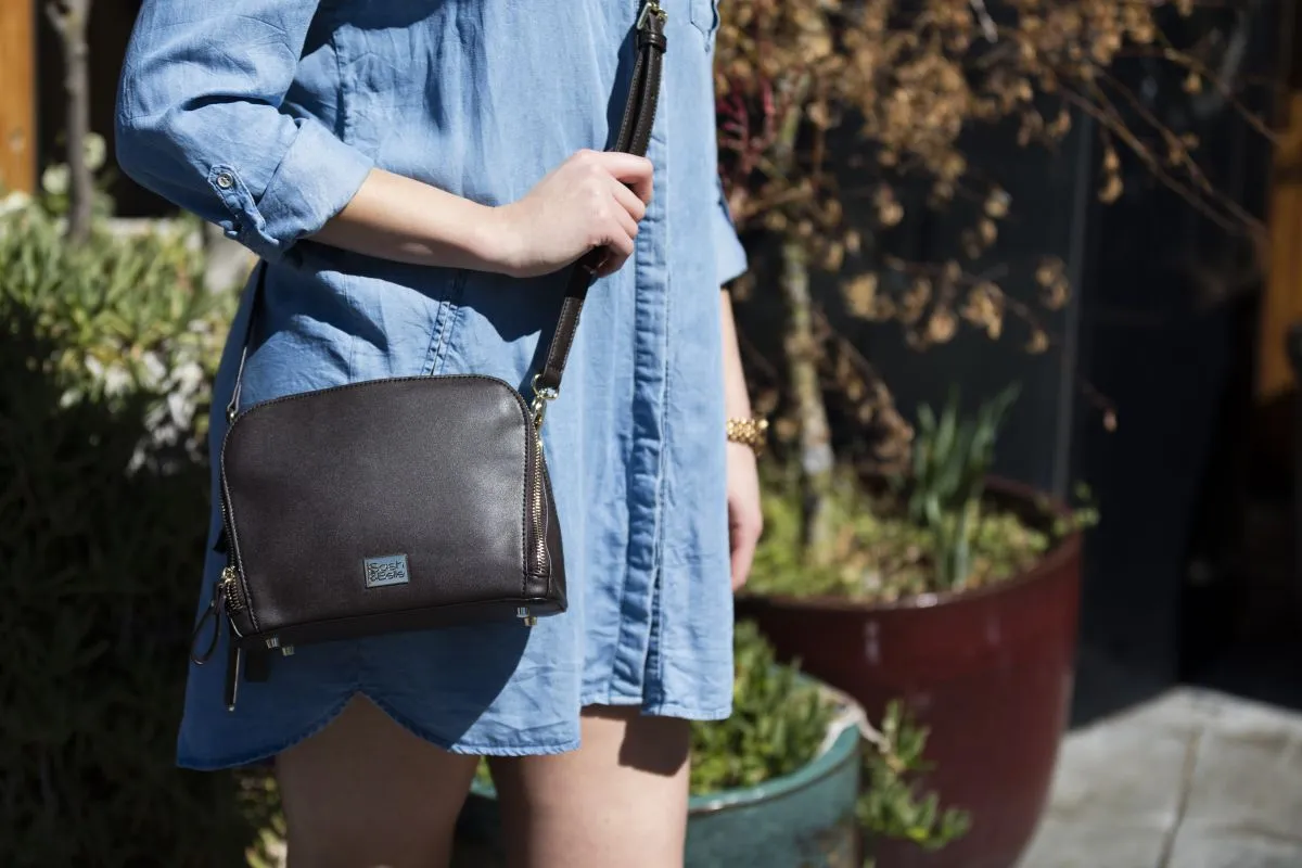 Eden Crossbody Bag - Chocolate
