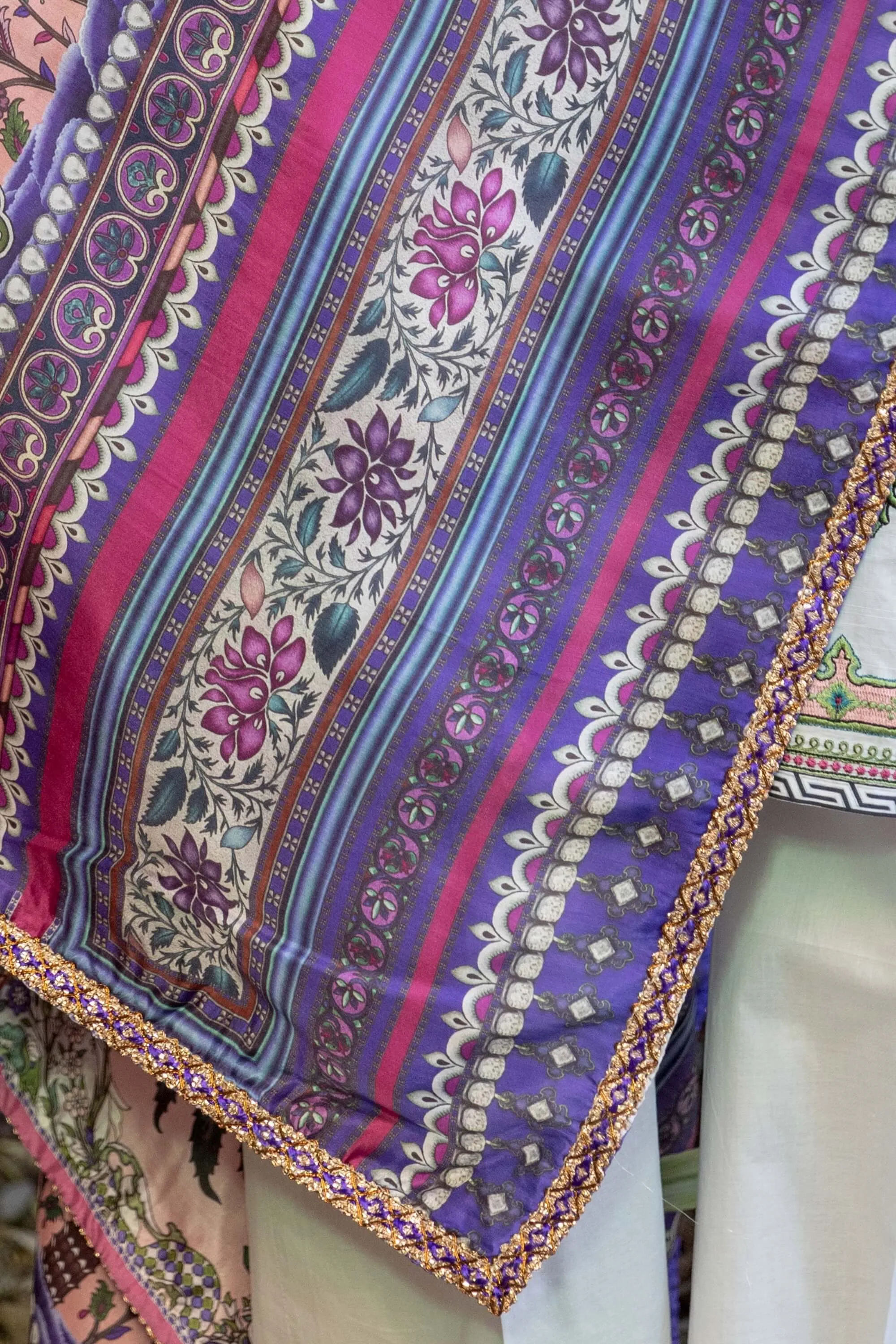 Elan Designer Lawn-Cotton Salwar Kameez Suit