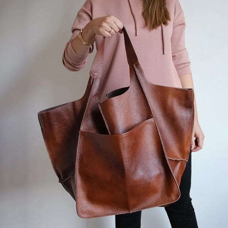 Eleanor Leather Tote