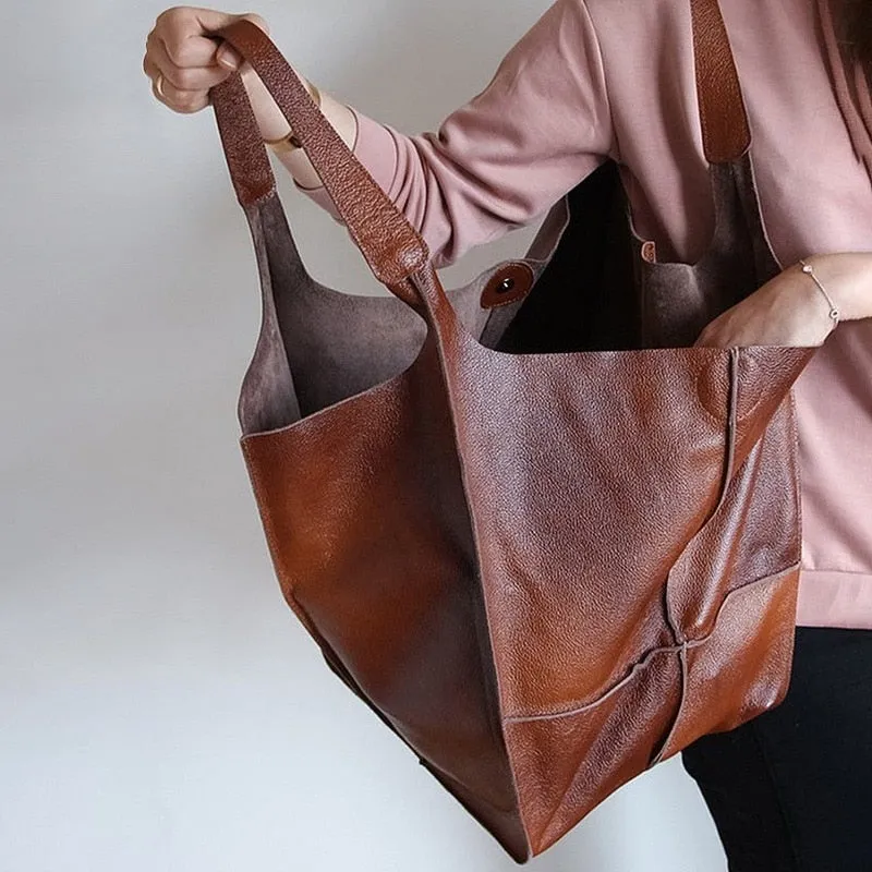 Eleanor Leather Tote