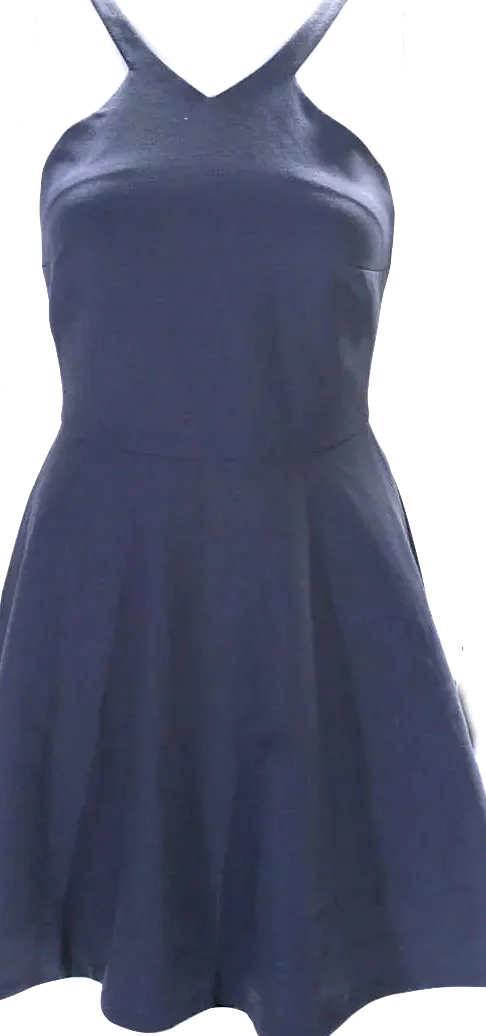 Elizabeth & James NY. (The Row) Dusty Eggplant Color V-Neck Sleeveless Mini Dress