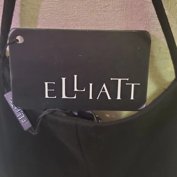 Elliatt Energy Black Sleeveless Midi Dress, X-Large, NWT