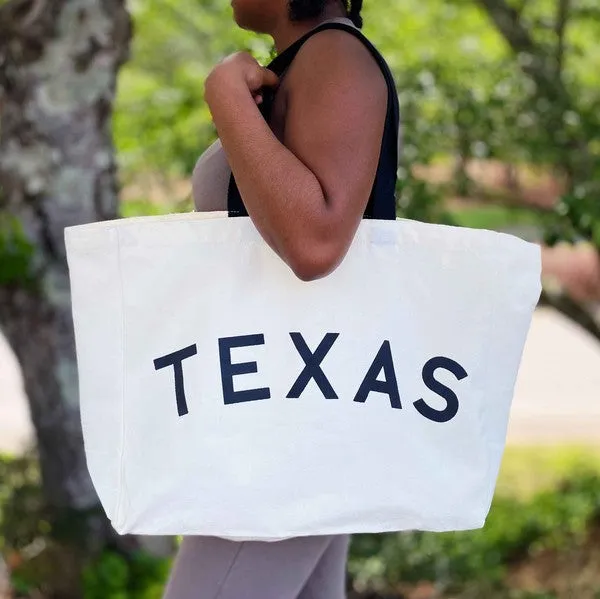 Ellison and Young The State On My Mind Canvas Tote