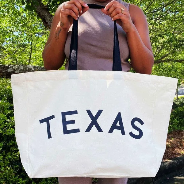 Ellison and Young The State On My Mind Canvas Tote