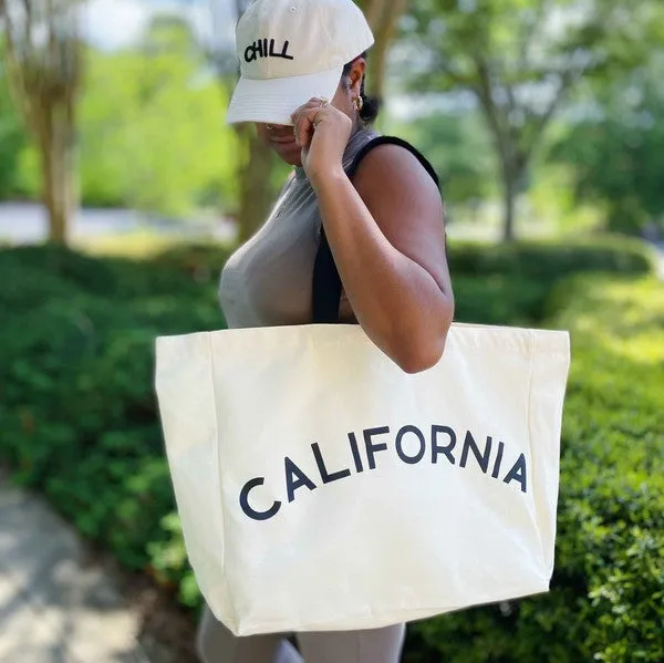 Ellison and Young The State On My Mind Canvas Tote