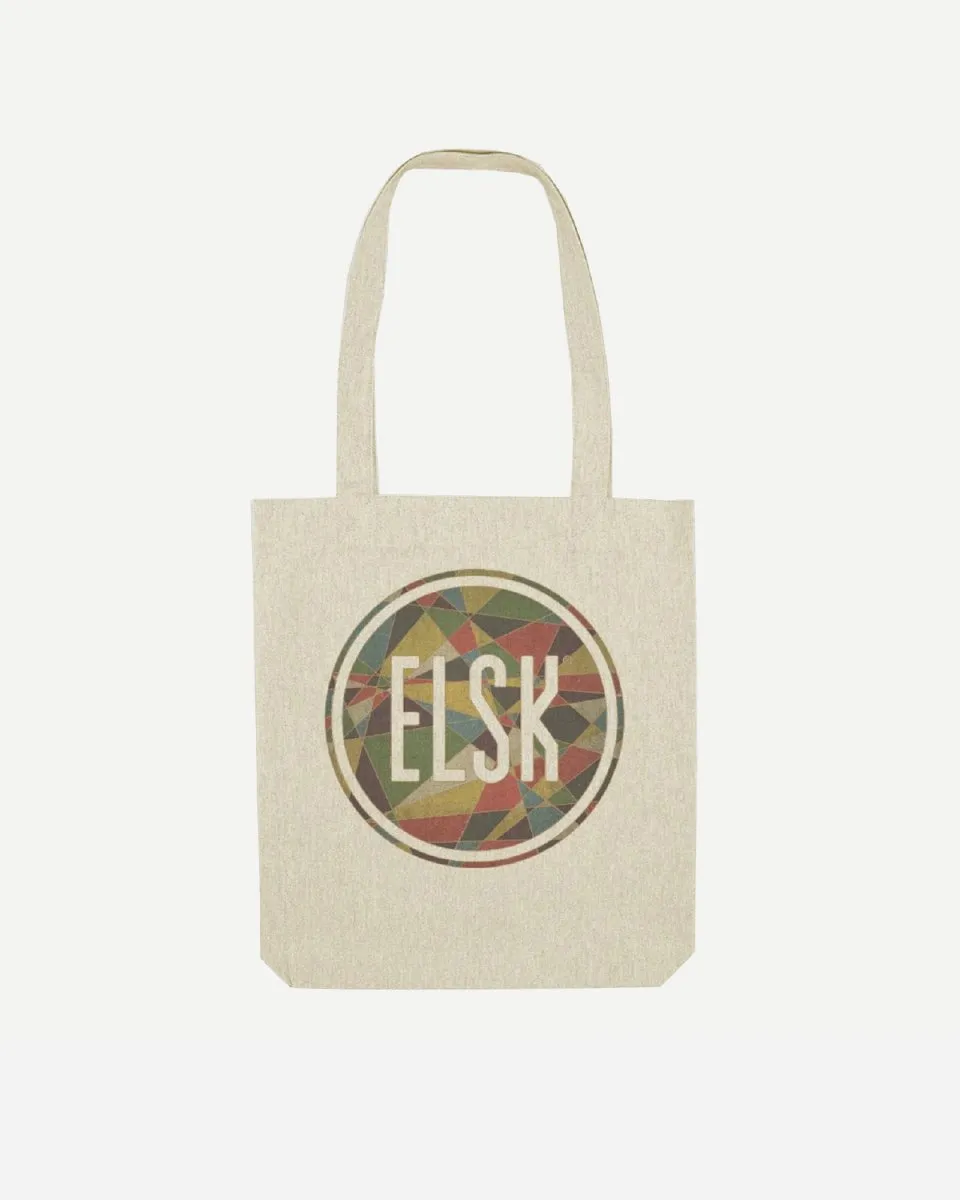 ELSK 59' LOGO TOTE BAG - Natural