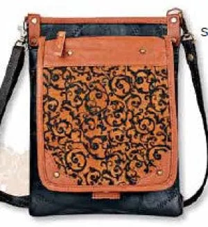 Empire Black Leather Bag