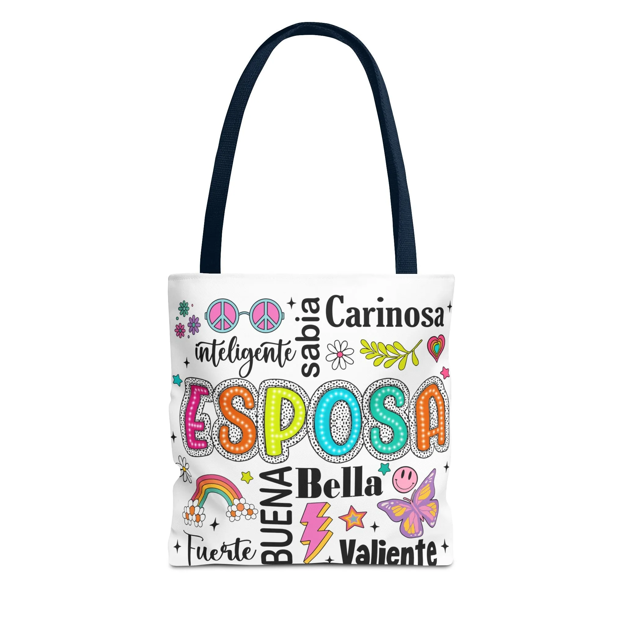 Esposa Inspirational Tote Bag for Wives, Gift for Her, Tote for Shopping, Beach Bag, Fun and Unique Handbag