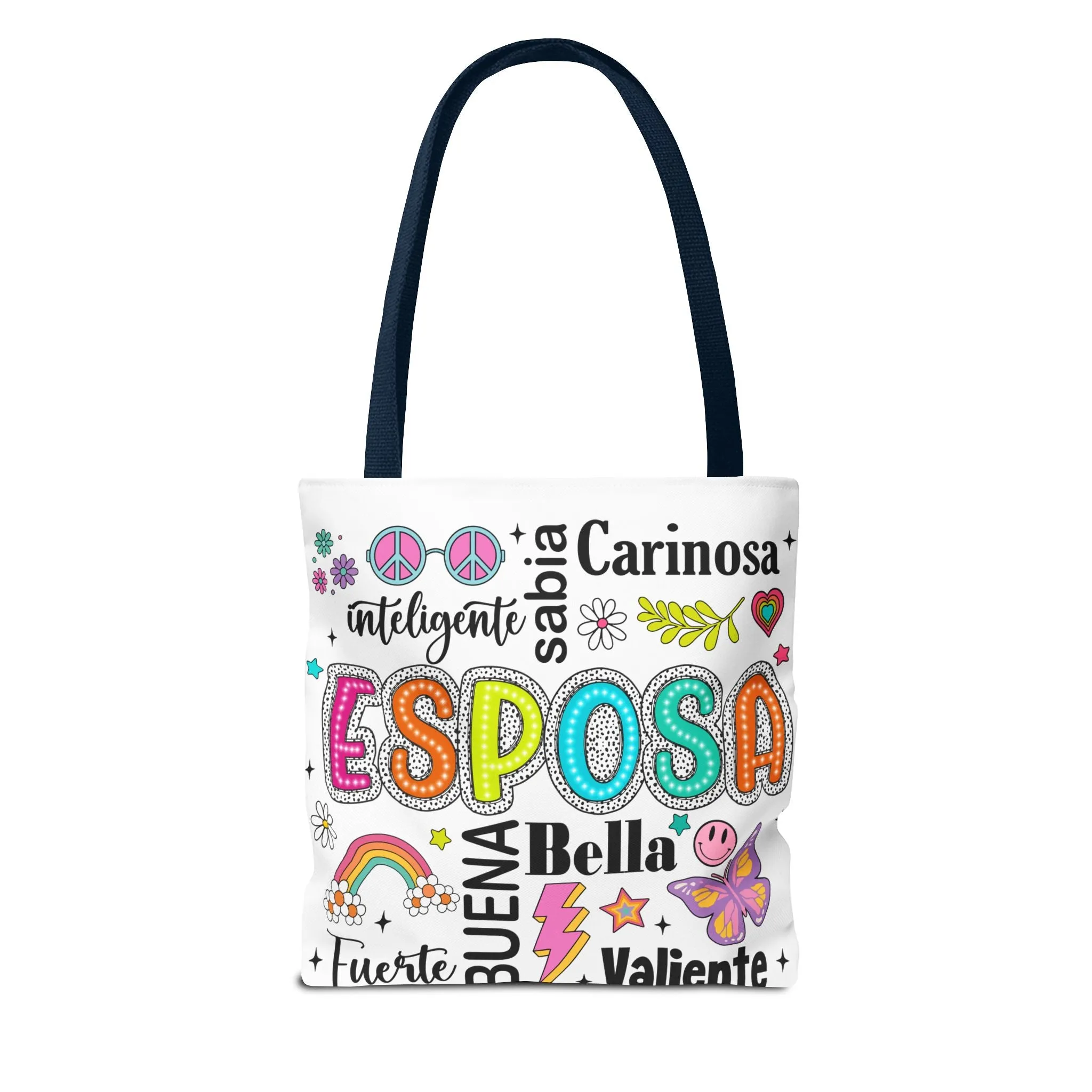 Esposa Inspirational Tote Bag for Wives, Gift for Her, Tote for Shopping, Beach Bag, Fun and Unique Handbag