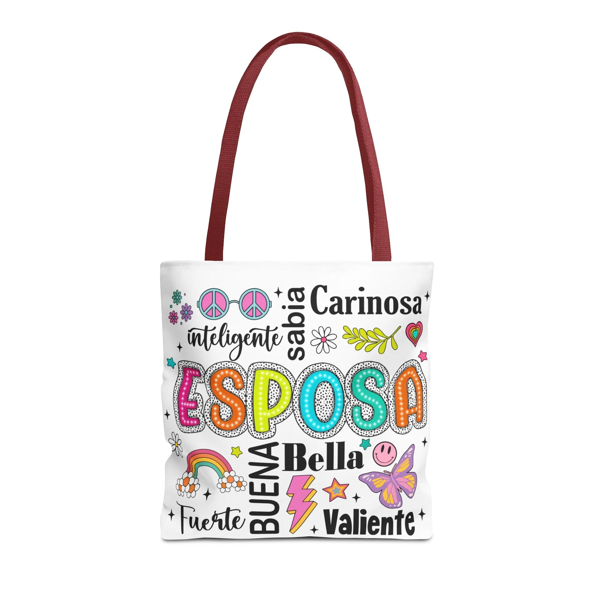 Esposa Inspirational Tote Bag for Wives, Gift for Her, Tote for Shopping, Beach Bag, Fun and Unique Handbag
