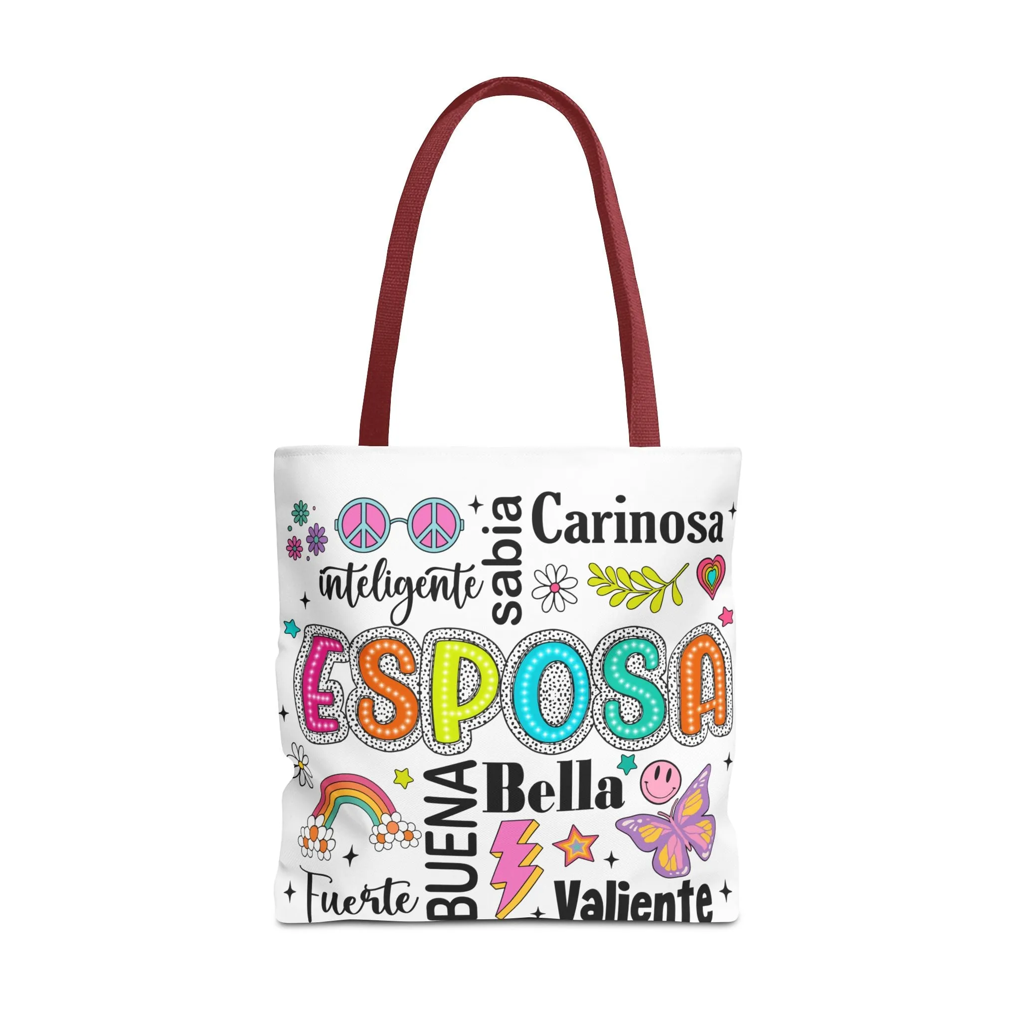 Esposa Inspirational Tote Bag for Wives, Gift for Her, Tote for Shopping, Beach Bag, Fun and Unique Handbag