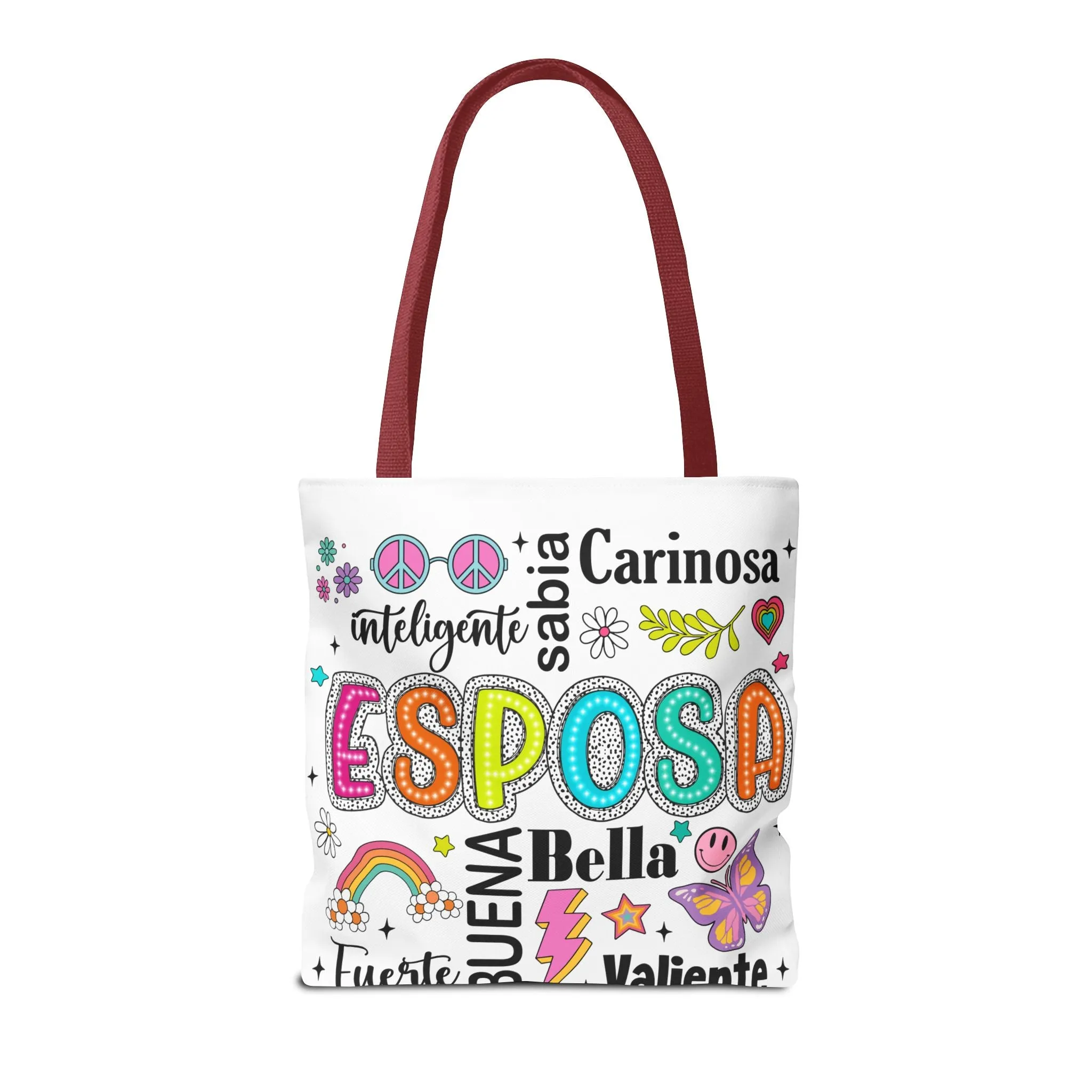 Esposa Inspirational Tote Bag for Wives, Gift for Her, Tote for Shopping, Beach Bag, Fun and Unique Handbag
