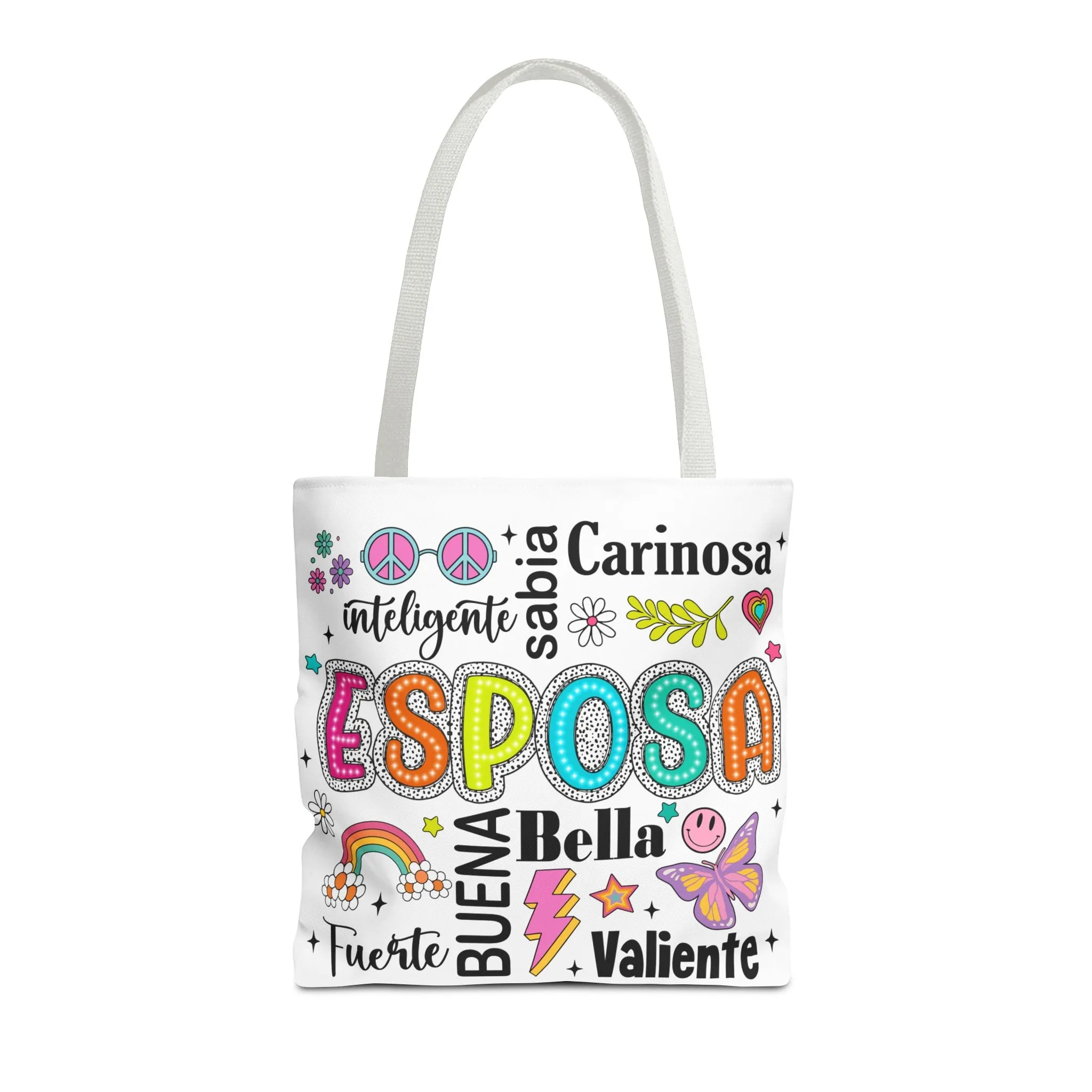 Esposa Inspirational Tote Bag for Wives, Gift for Her, Tote for Shopping, Beach Bag, Fun and Unique Handbag