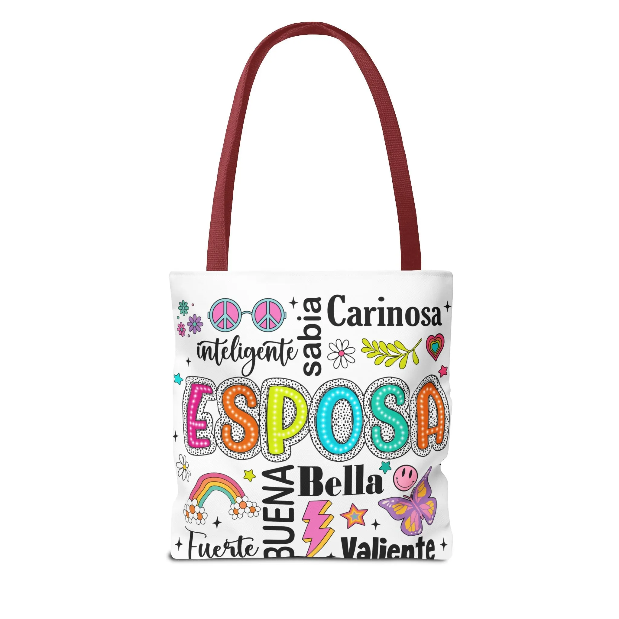 Esposa Inspirational Tote Bag for Wives, Gift for Her, Tote for Shopping, Beach Bag, Fun and Unique Handbag