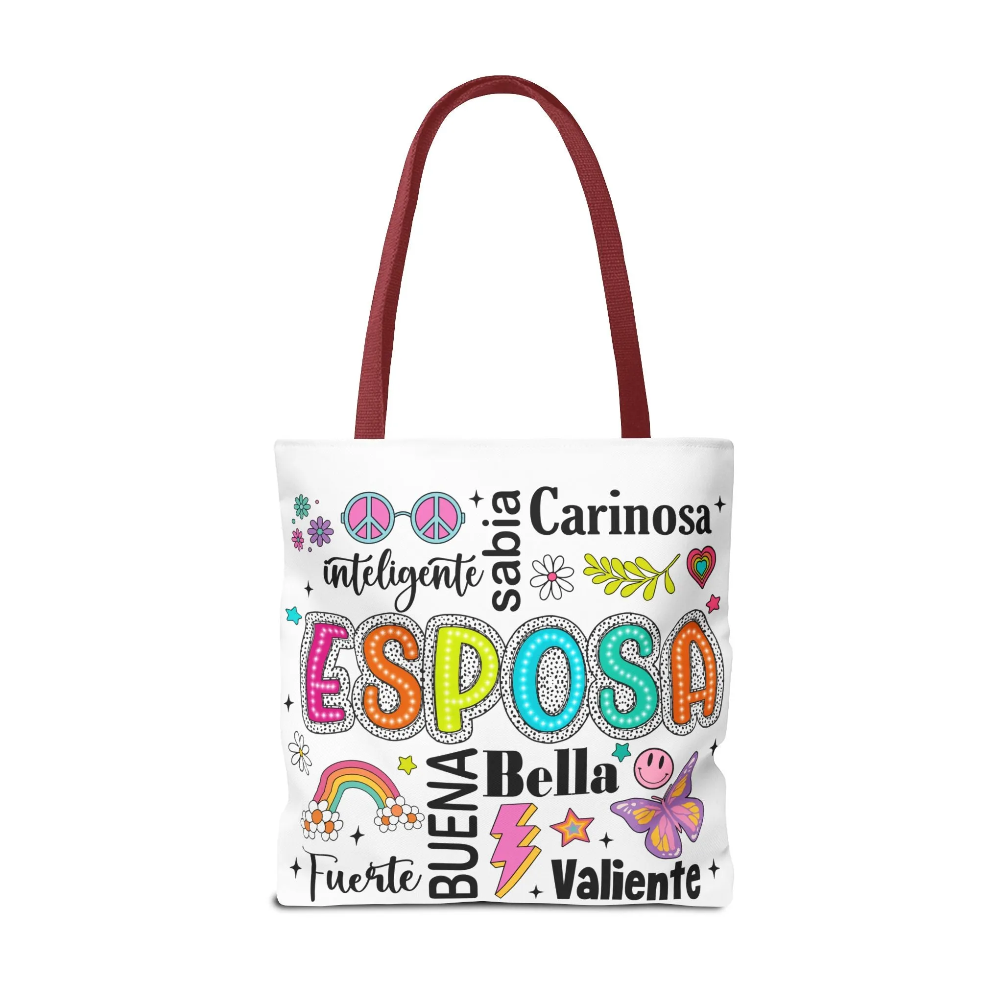 Esposa Inspirational Tote Bag for Wives, Gift for Her, Tote for Shopping, Beach Bag, Fun and Unique Handbag