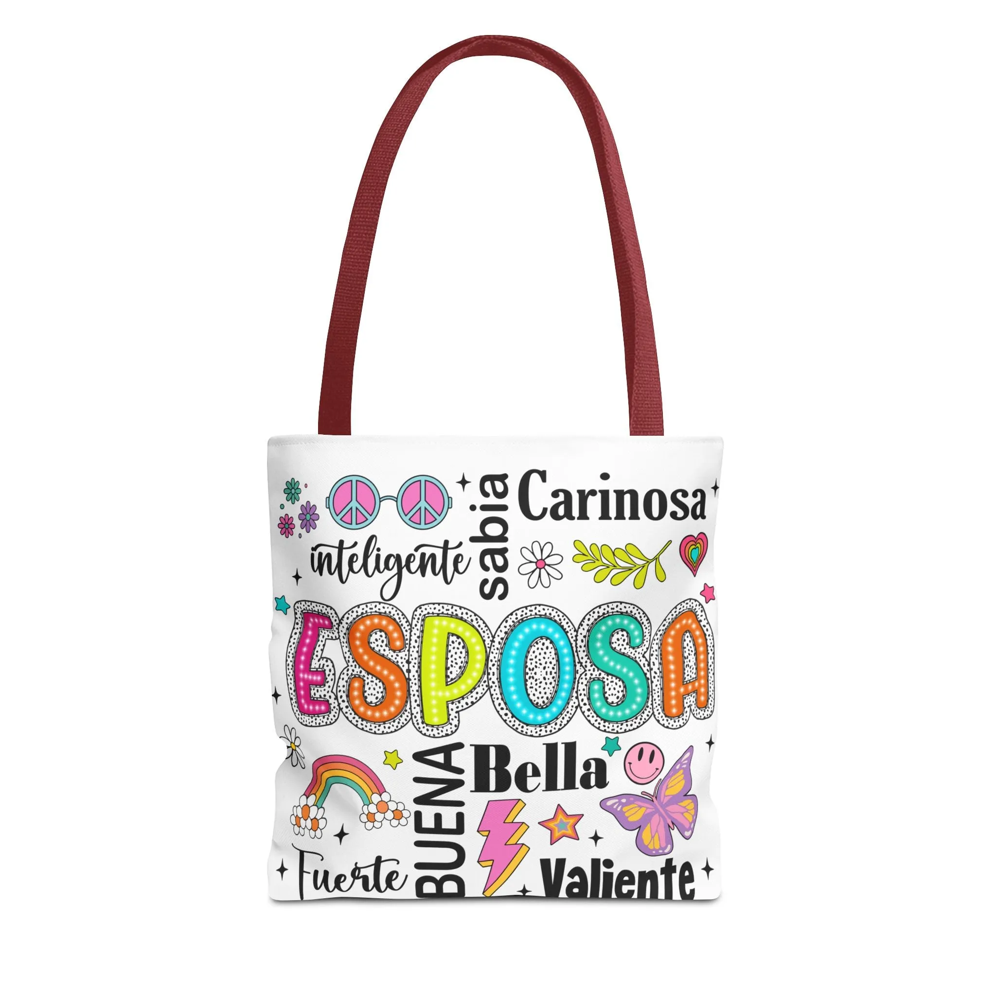 Esposa Inspirational Tote Bag for Wives, Gift for Her, Tote for Shopping, Beach Bag, Fun and Unique Handbag