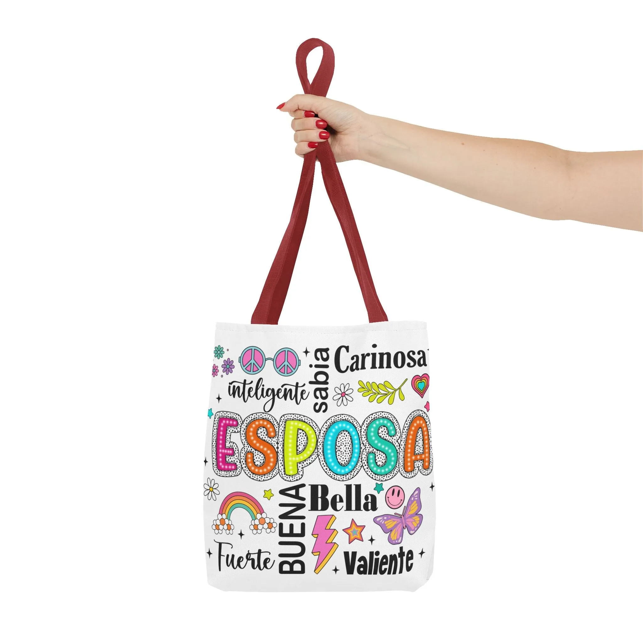 Esposa Inspirational Tote Bag for Wives, Gift for Her, Tote for Shopping, Beach Bag, Fun and Unique Handbag