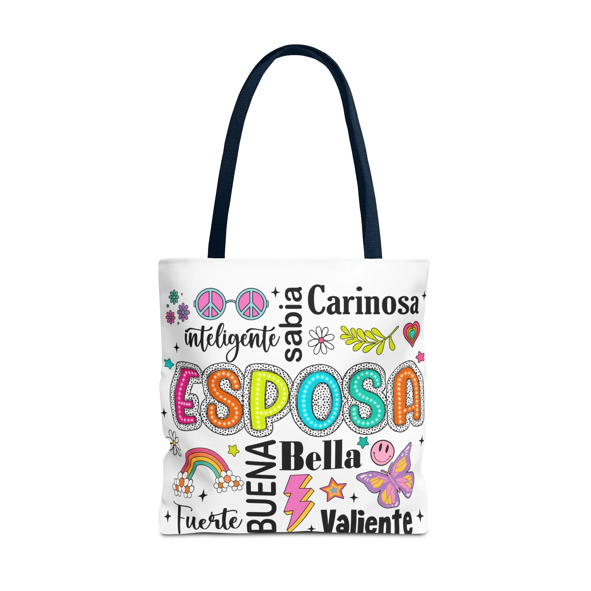 Esposa Inspirational Tote Bag for Wives, Gift for Her, Tote for Shopping, Beach Bag, Fun and Unique Handbag