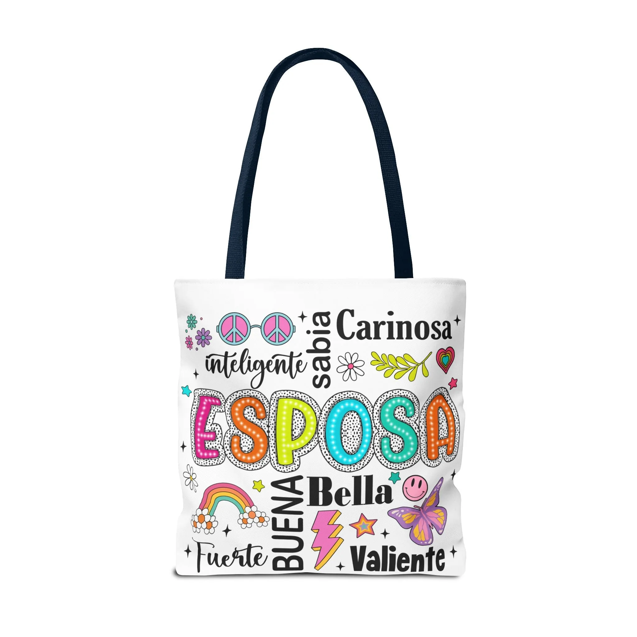 Esposa Inspirational Tote Bag for Wives, Gift for Her, Tote for Shopping, Beach Bag, Fun and Unique Handbag