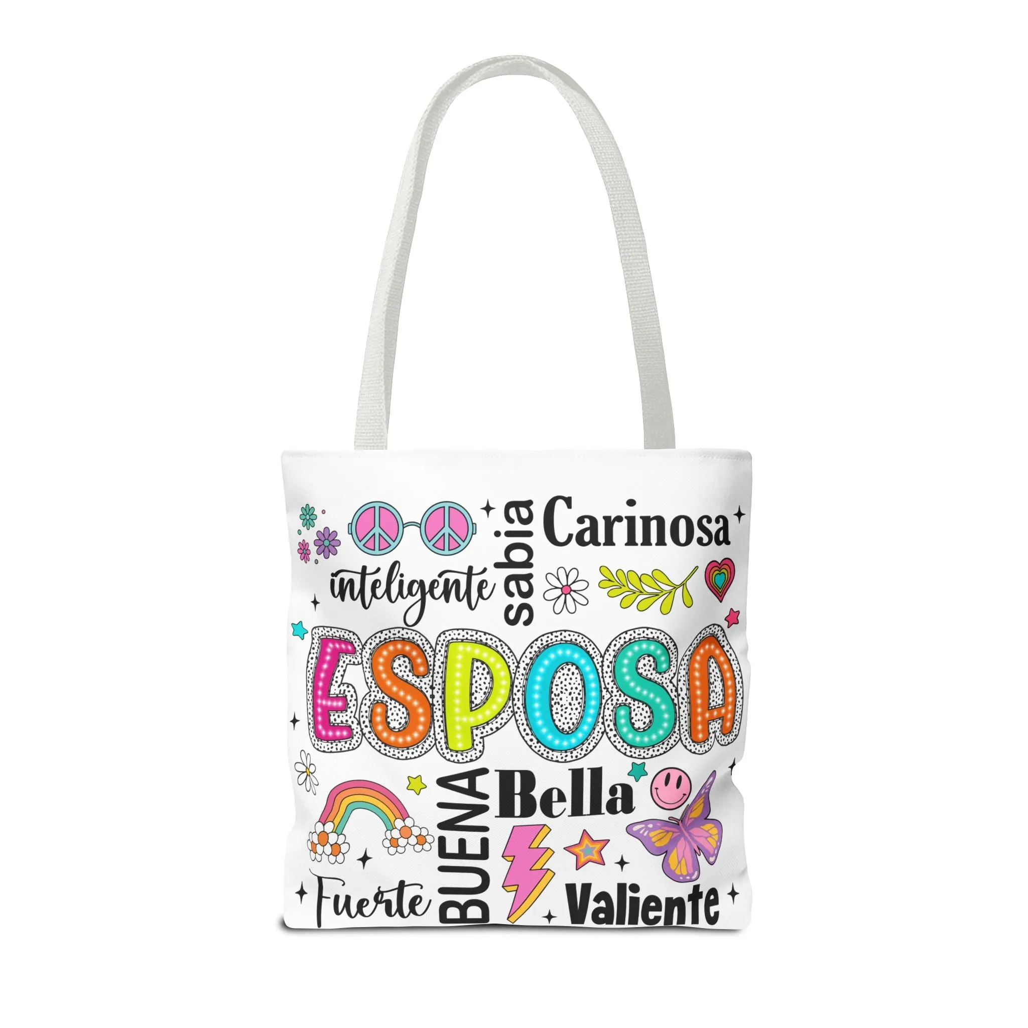 Esposa Inspirational Tote Bag for Wives, Gift for Her, Tote for Shopping, Beach Bag, Fun and Unique Handbag