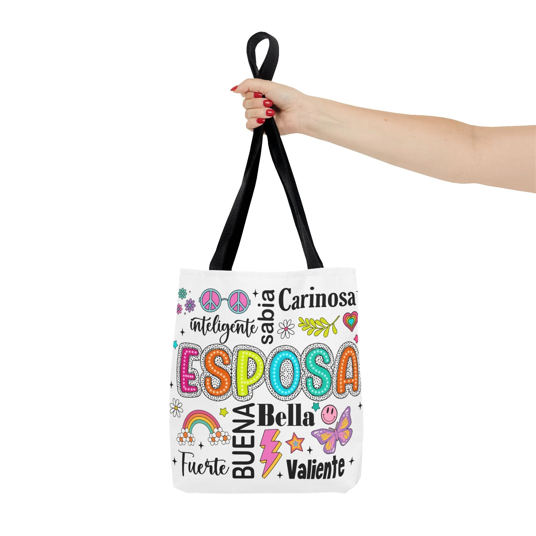 Esposa Inspirational Tote Bag for Wives, Gift for Her, Tote for Shopping, Beach Bag, Fun and Unique Handbag