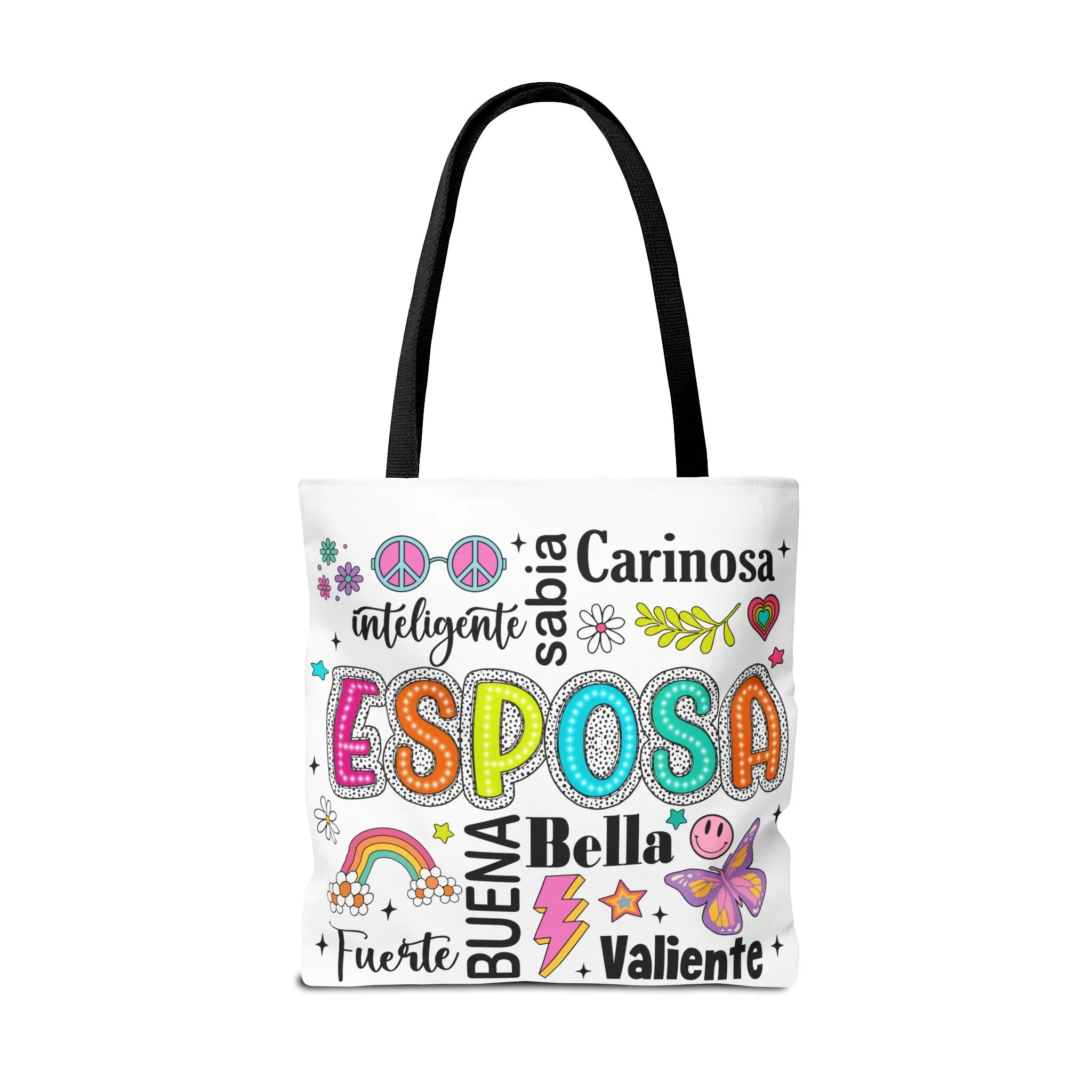 Esposa Inspirational Tote Bag for Wives, Gift for Her, Tote for Shopping, Beach Bag, Fun and Unique Handbag