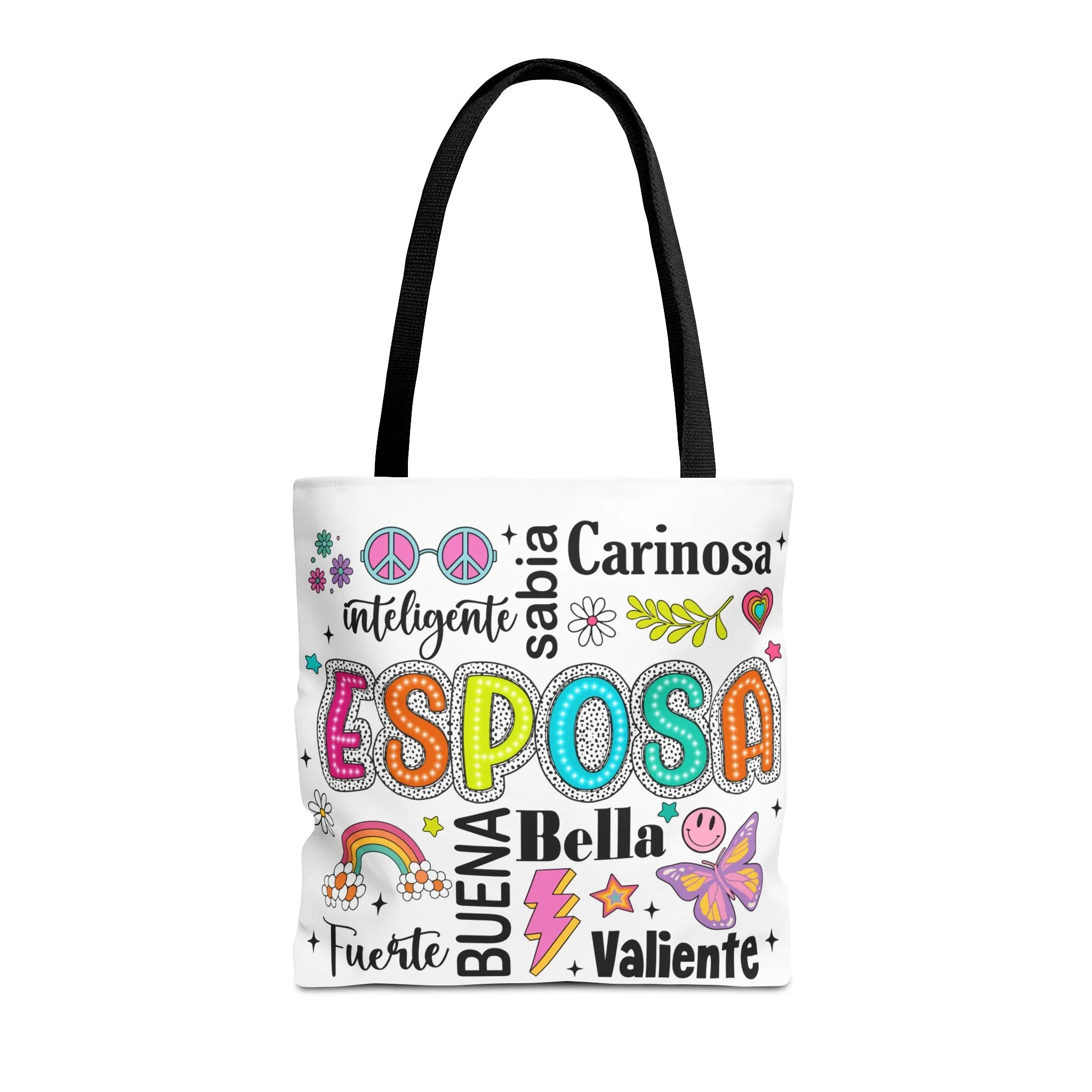 Esposa Inspirational Tote Bag for Wives, Gift for Her, Tote for Shopping, Beach Bag, Fun and Unique Handbag