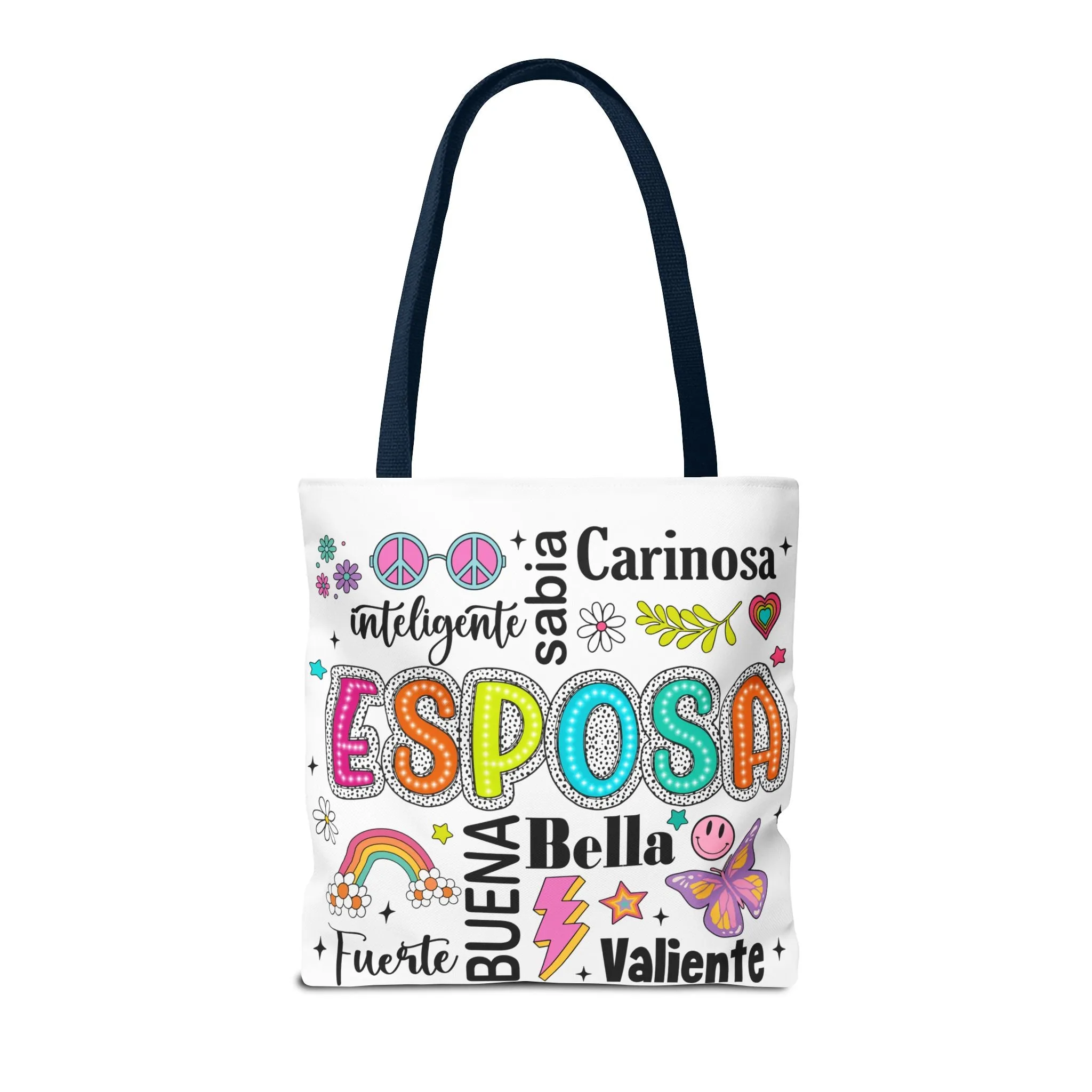 Esposa Inspirational Tote Bag for Wives, Gift for Her, Tote for Shopping, Beach Bag, Fun and Unique Handbag