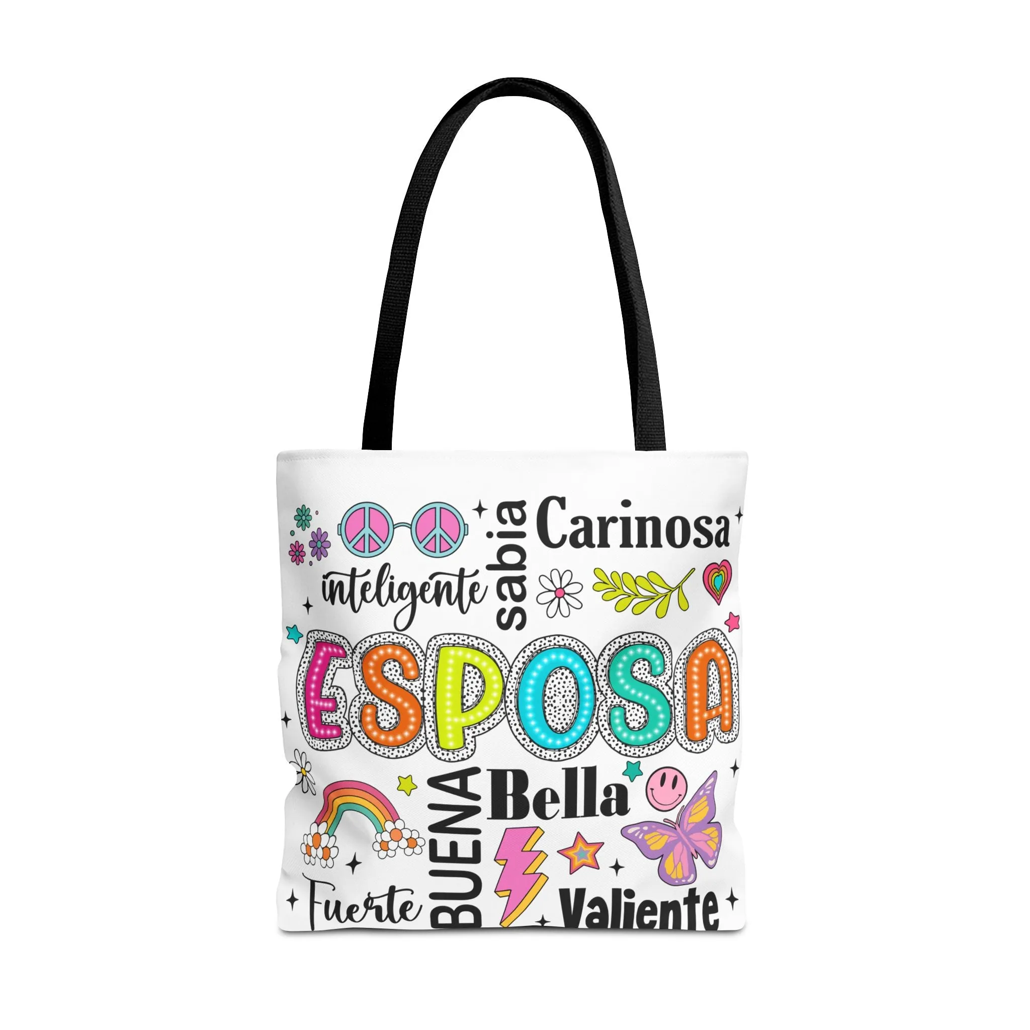 Esposa Inspirational Tote Bag for Wives, Gift for Her, Tote for Shopping, Beach Bag, Fun and Unique Handbag