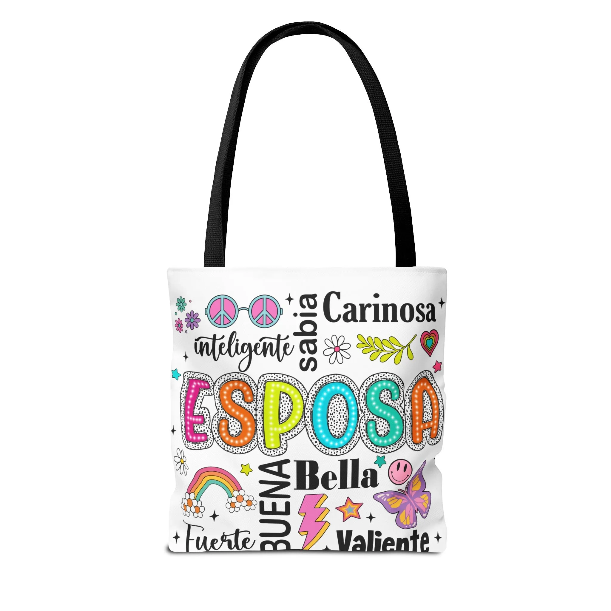 Esposa Inspirational Tote Bag for Wives, Gift for Her, Tote for Shopping, Beach Bag, Fun and Unique Handbag