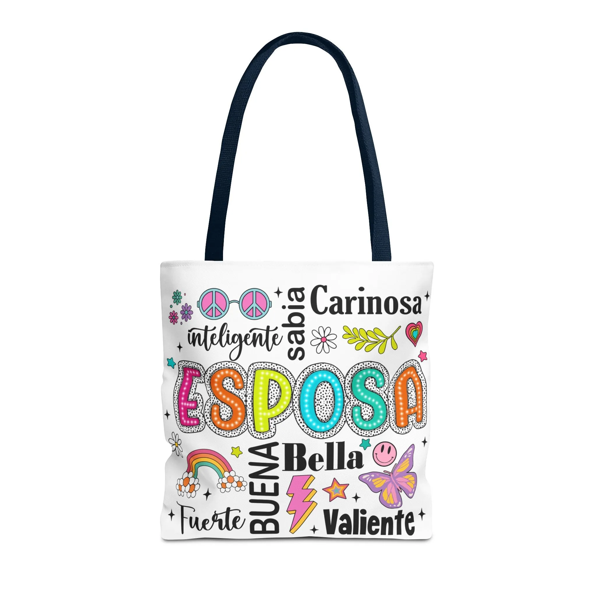 Esposa Inspirational Tote Bag for Wives, Gift for Her, Tote for Shopping, Beach Bag, Fun and Unique Handbag