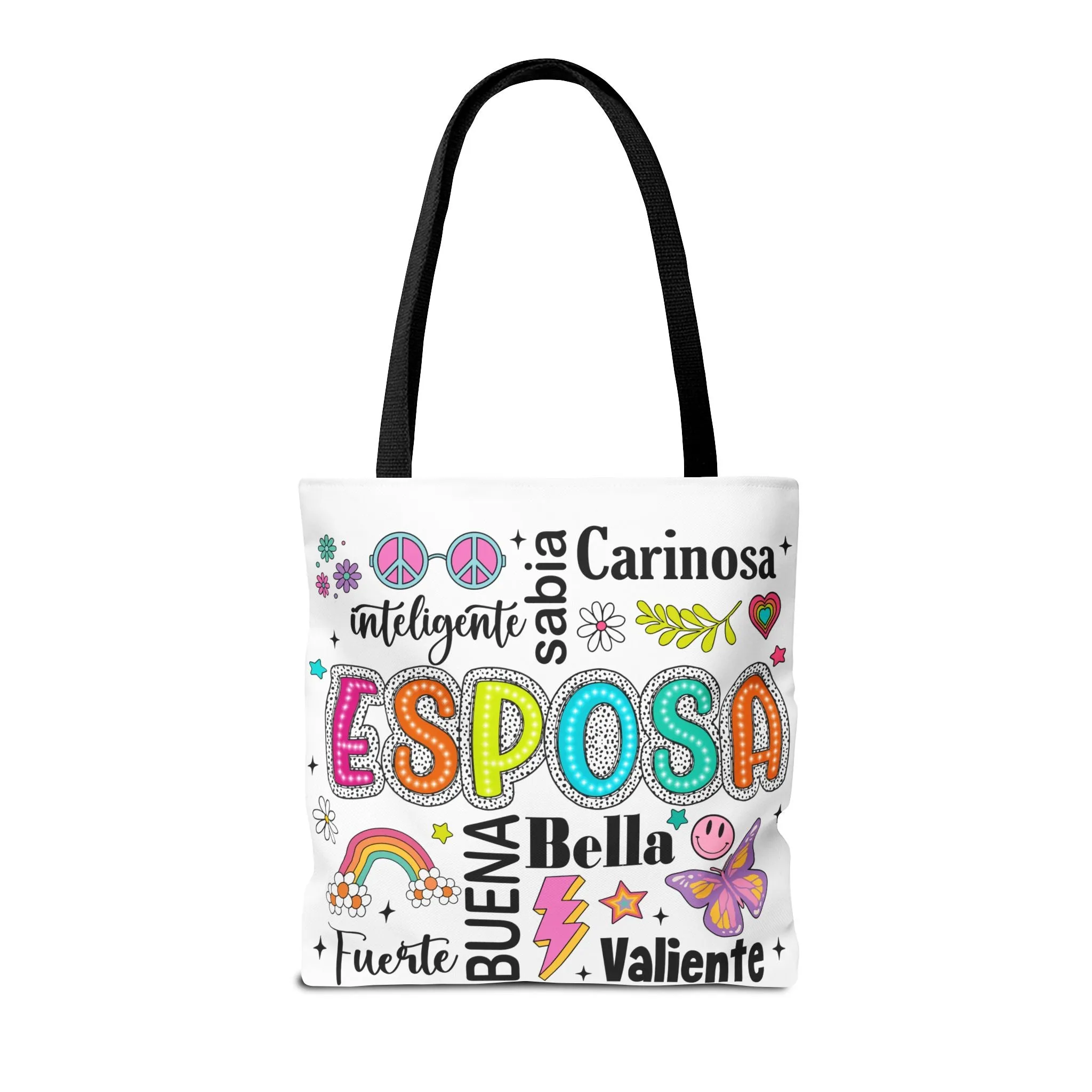 Esposa Inspirational Tote Bag for Wives, Gift for Her, Tote for Shopping, Beach Bag, Fun and Unique Handbag
