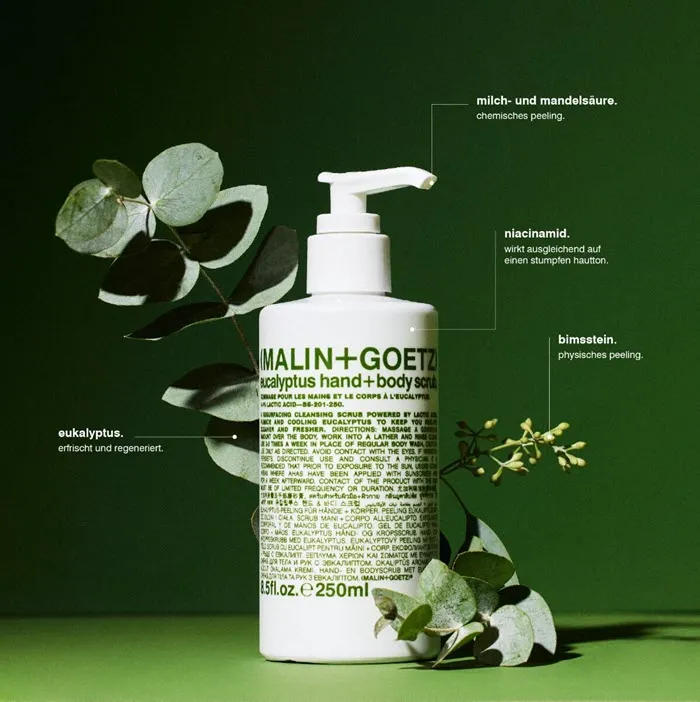 Eucalyptus hand   body scrub von Malin   Goetz