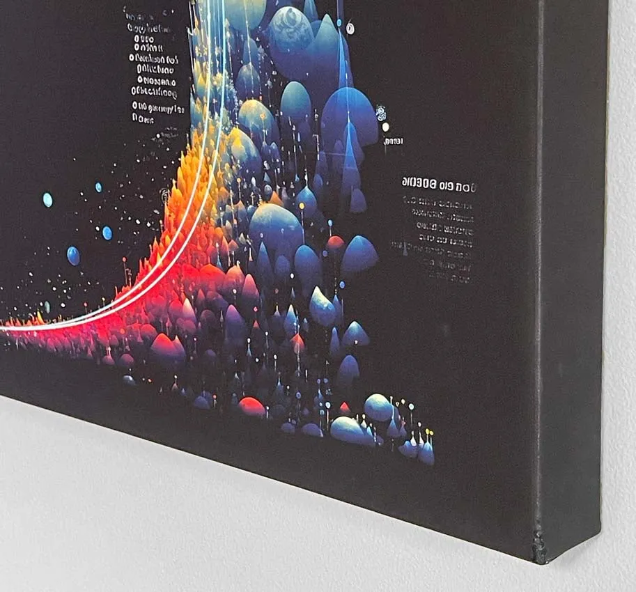 Exponential Change Canvas Print
