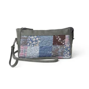Fall Gingham Olivia Wristlet