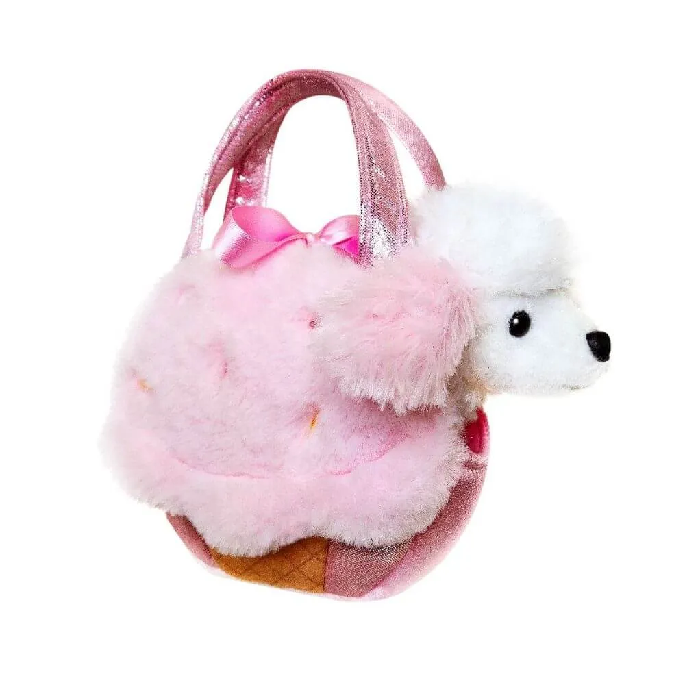 Fancy Pal Poodle in Ice-Cream bag