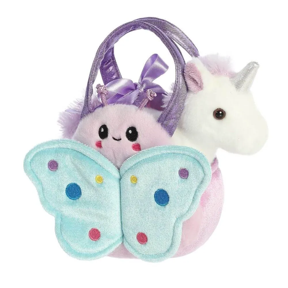 Fancy Pal Unicorn in Butterfly Bag