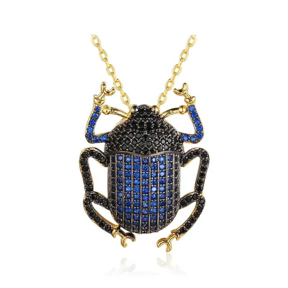 Fashion Jewelry Animal Insects Frog Pendant Necklace, Trendy Gift for Women