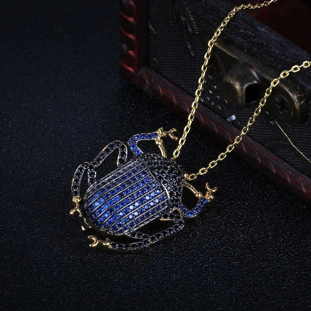 Fashion Jewelry Animal Insects Frog Pendant Necklace, Trendy Gift for Women