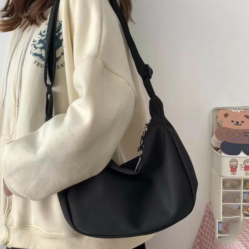 Fashion Simple Japanese Style All-matching Candy Color Fashionable New Women's Shoulder Messenger Bag
