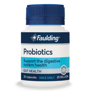 Faulding Probiotics 30 Capsules