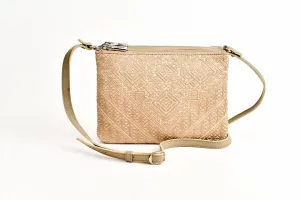 FAY Triple -zip Crossbody Bag - Beige