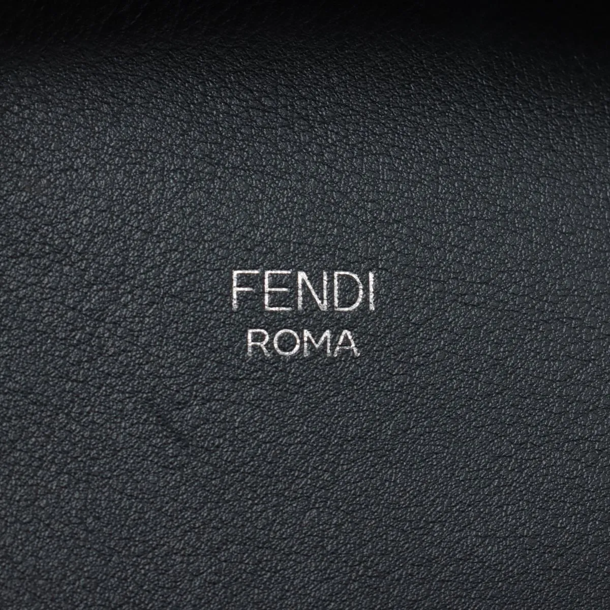 Fendi By The Way Mini Leather 2 Way Handbag Black 8BL124  #2478