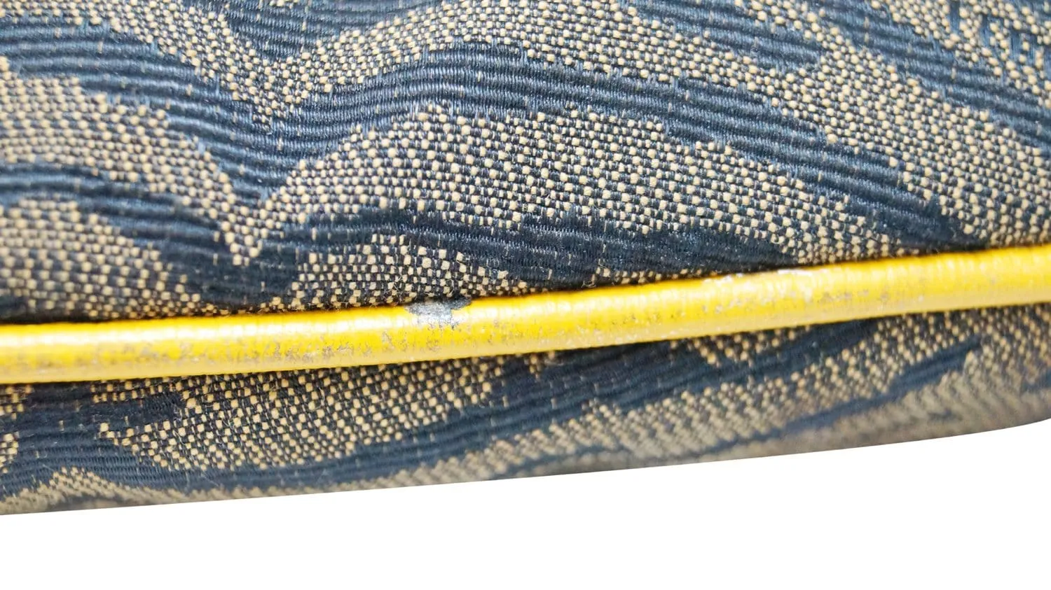 FENDI Canvas Zebra Print Oyster Hobo Bag