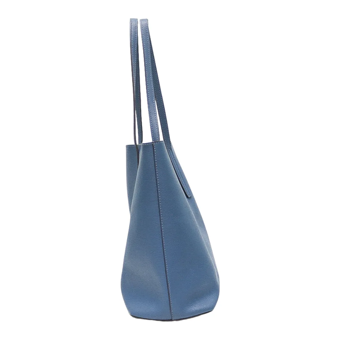 FENDI VITELLO VIENNA ENAMEL F SHOPPING TOTE