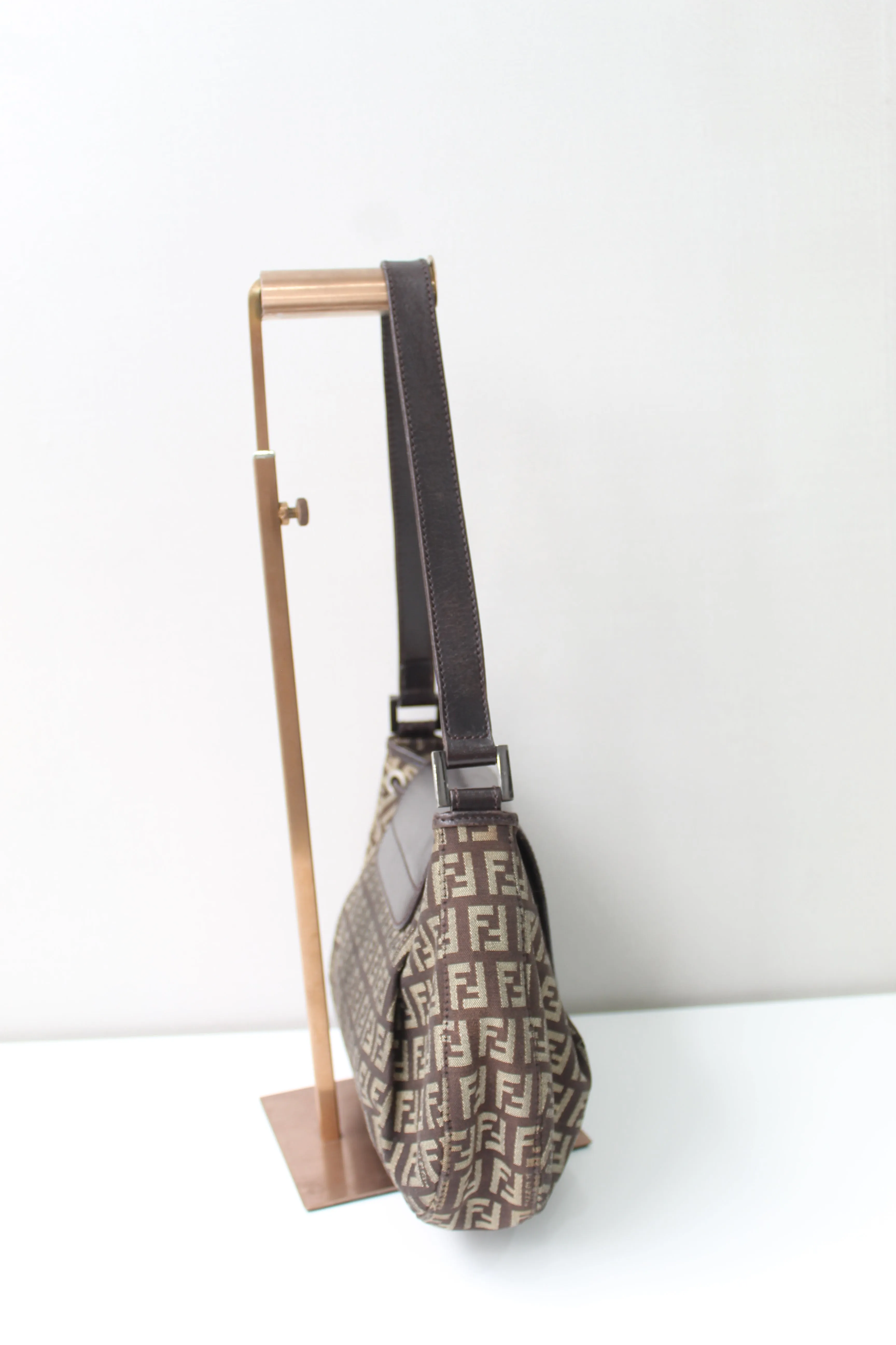 Fendi Zucca Baguette Bag